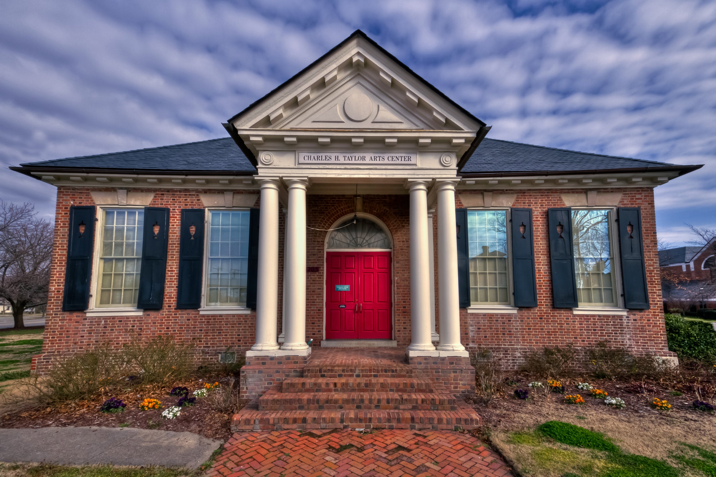 The Charles H. Taylor Arts Center South Portico Jerry Gammon HDR.jpg